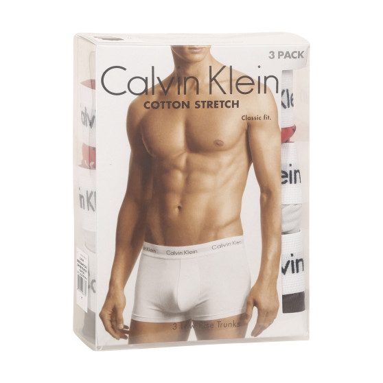 3PACK bokserki męskie Calvin Klein wielokolorowe (U2664G-CA5)