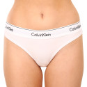 Stringi damskie Calvin Klein biały (F3786E-100)
