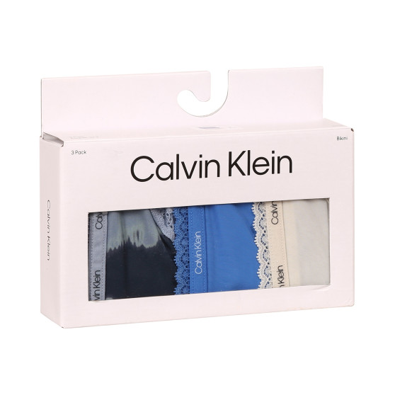 3PACK majtki damskie Calvin Klein wielokolorowe (QD3804E-BOX)