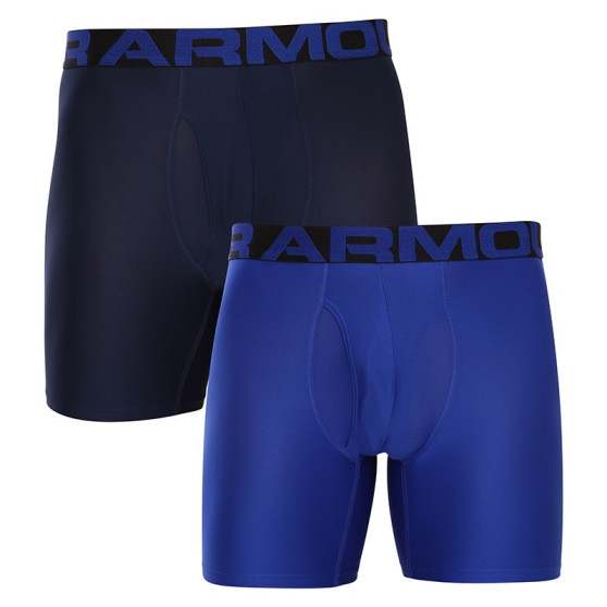 2PACK bokserki męskie Under Armour ponadwymiarowy niebieski (1363619 400)