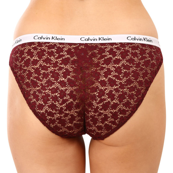 3PACK majtki damskie Calvin Klein ponadwymiarowy wielokolorowe (QD3975E-BP7)