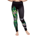 Wesołe legginsy damskie Dedoles fitness Lemur (D-W-AW-LGS-C-RP-009)