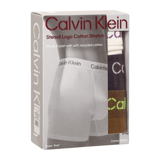 3PACK bokserki męskie Calvin Klein wielokolorowe (NB3706A-FZ4)