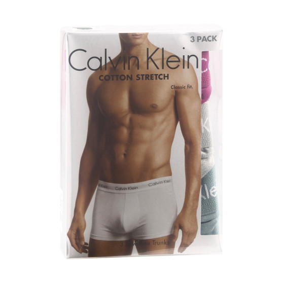 3PACK bokserki męskie Calvin Klein wielokolorowe (U2664G-H51)