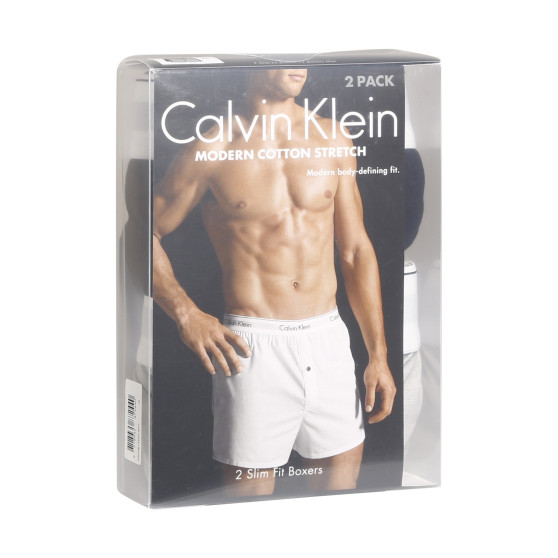 2PACK szorty męskie Calvin Klein wielokolorowe (NB1396A-BHY)