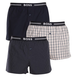 3PACK Bokserki męskieHugo Boss wielokolorowe (50480034 275)