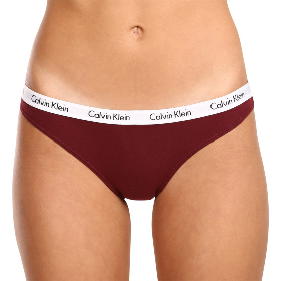 3PACK majtki damskie Calvin Klein wielokolorowe (QD5146E-HVT)