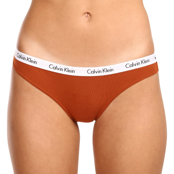 3PACK majtki damskie Calvin Klein wielokolorowe (QD5146E-HVT)