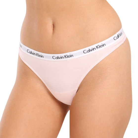 Stringi damskie Calvin Klein różowe (D1617A-2NT)