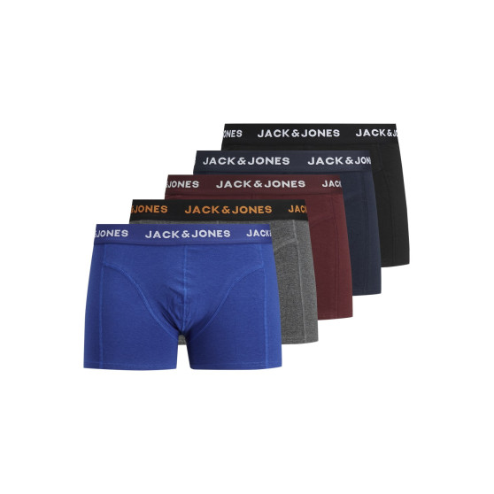 5PACK bokserki męskie Jack and Jones wielokolorowe (12167028)