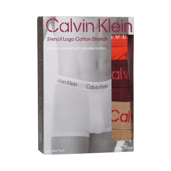 3PACK bokserki męskie Calvin Klein wielokolorowe (NB3705A-FZP)