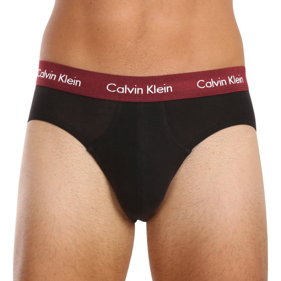 3PACK slipy męskie Calvin Klein czarny (U2661G-H54)
