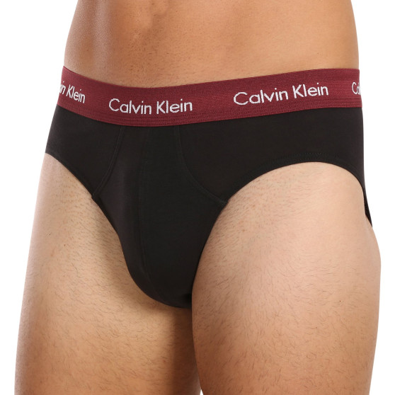 3PACK slipy męskie Calvin Klein czarny (U2661G-H54)
