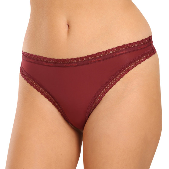 3PACK stringi damskie Calvin Klein wielokolorowe (QD5151E-I24)