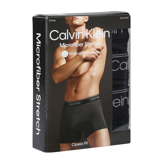3PACK bokserki męskie Calvin Klein czarny (NB2570A-UB1)