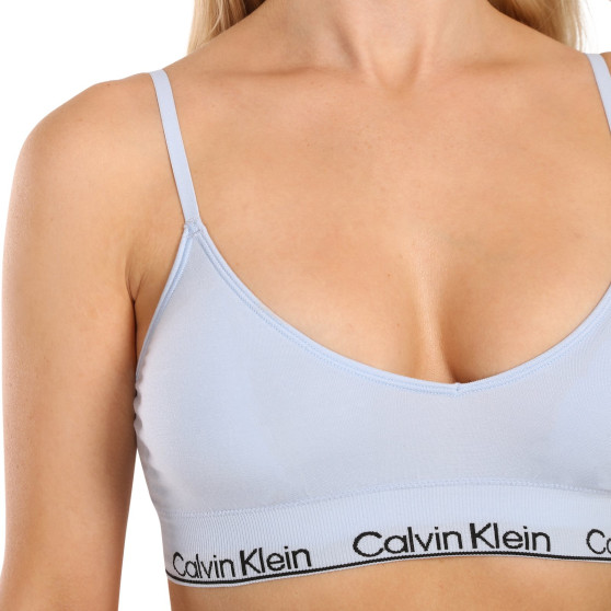 Biustonosz damski Calvin Klein niebieski (QF7093E-CJP)