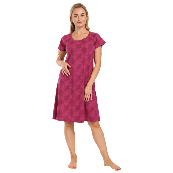 Damska koszula nocna Gina różowy (19130-DEFMEF)