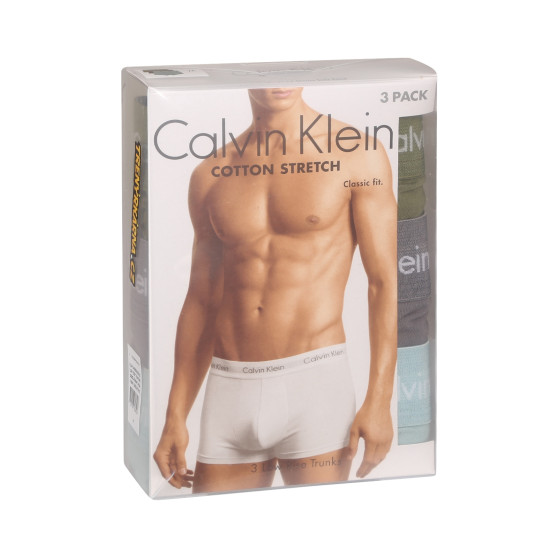 3PACK bokserki męskie Calvin Klein wielokolorowe (U2664G-H5M)