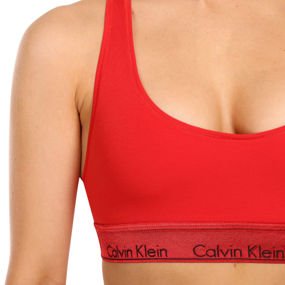 Biustonosz damski Calvin Klein czerwony (QF7445E-XAT)