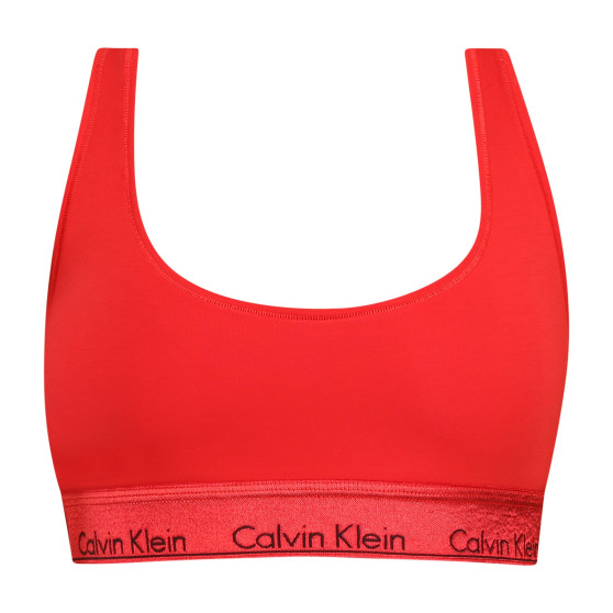 Biustonosz damski Calvin Klein czerwony (QF7445E-XAT)