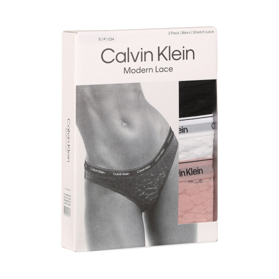 3PACK majtki damskie Calvin Klein wielokolorowe (QD5069E-N8I)