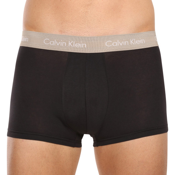 7PACK bokserki męskie Calvin Klein czarny (NB3887A-MEW)