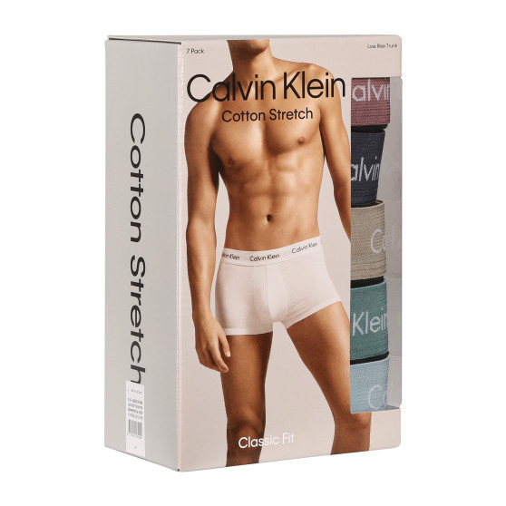 7PACK bokserki męskie Calvin Klein czarny (NB3887A-MEW)