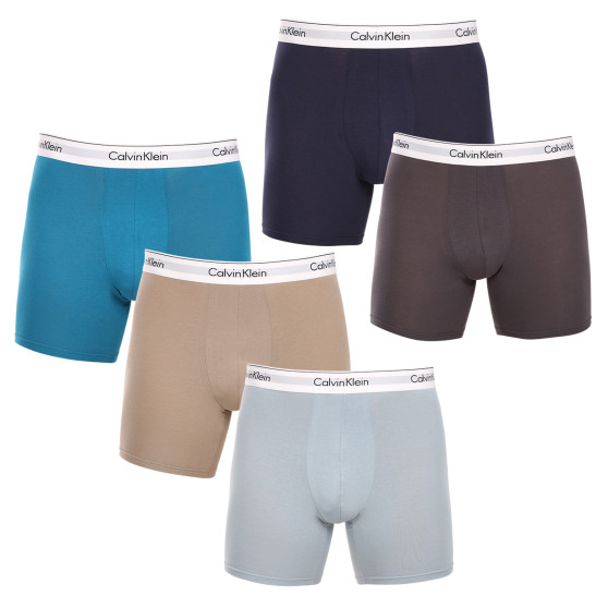 5PACK bokserki męskie Calvin Klein wielokolorowe (NB3911A-MVQ)