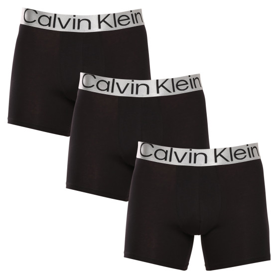 3PACK bokserki męskie Calvin Klein czarny (NB3131A-7V1)
