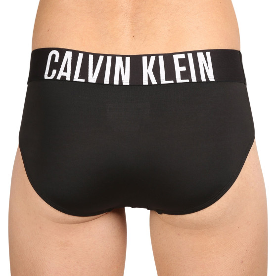 3PACK slipy męskie Calvin Klein czarny (NB3610A-UB1)