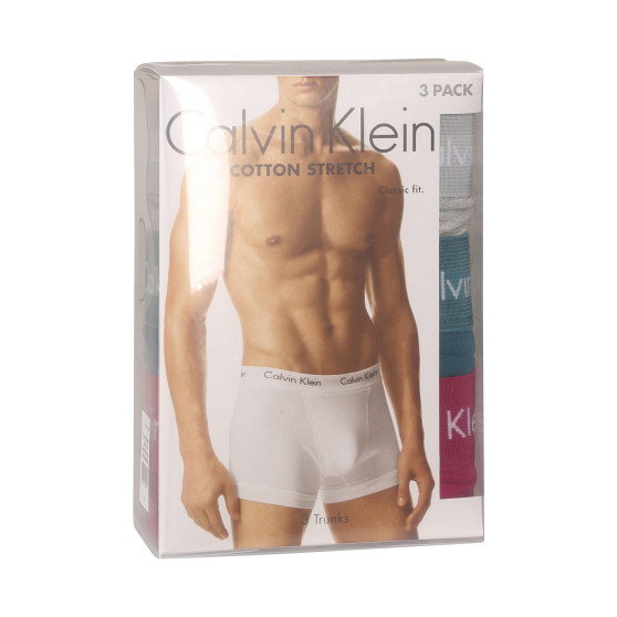 3PACK bokserki męskie Calvin Klein wielokolorowe (U2662G-MXA)