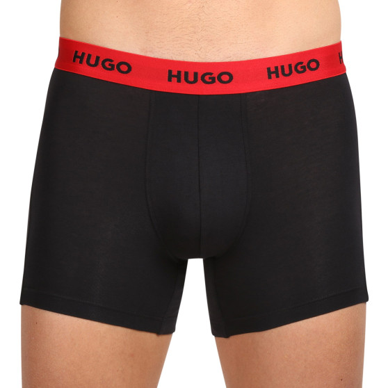 3PACK bokserki męskie HUGO wielokolorowe (50503079 972)