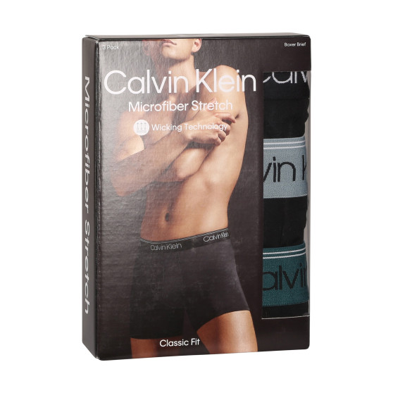 3PACK bokserki męskie Calvin Klein czarny (NB2570A-N2L)