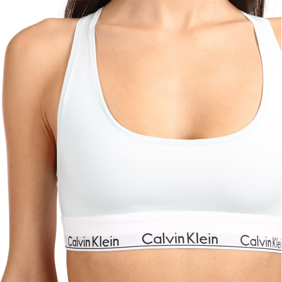 Biustonosz damski Calvin Klein niebieski (F3785E-LKW)