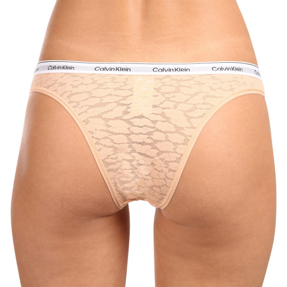 3PACK damskie figi brazylijskie Calvin Klein wielokolorowe (QD5068E-GP9)