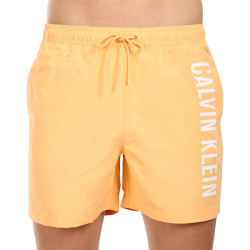 Stroje kąpielowe męskie Calvin Klein pomarańczowy (KM0KM01004-SAN)