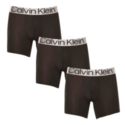 3PACK bokserki męskie Calvin Klein czarny (NB3075A-7V1)