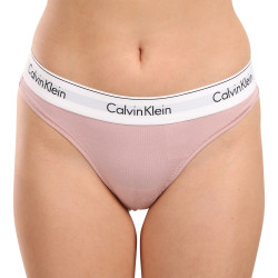 Stringi damskie Calvin Klein różowe (F3786E-TQO)