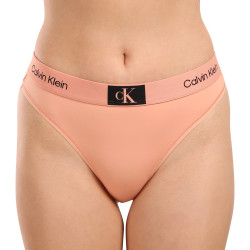 Stringi damskie Calvin Klein różowe (QF7248E-LN3)