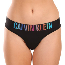 Stringi damskie Calvin Klein czarny (QF7255E-UB1)