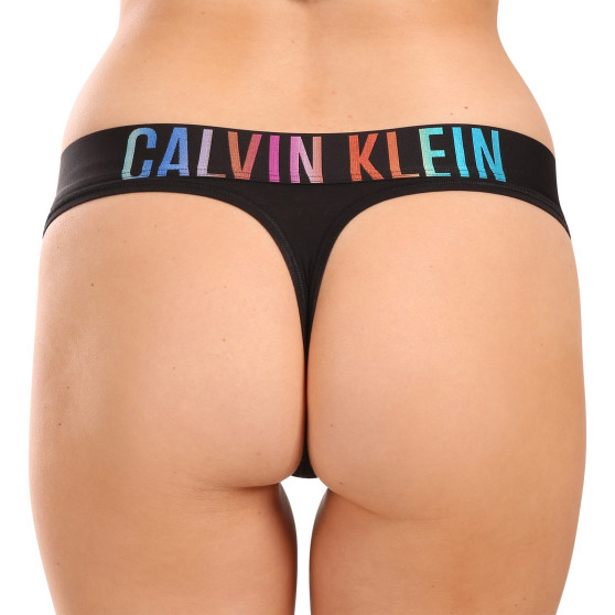 Stringi damskie Calvin Klein czarny (QF7833E-UB1)