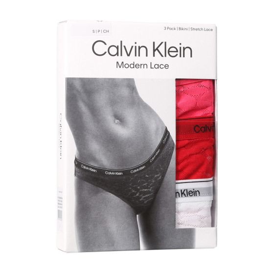3PACK majtki damskie Calvin Klein wielokolorowe (QD5069E-NPC)