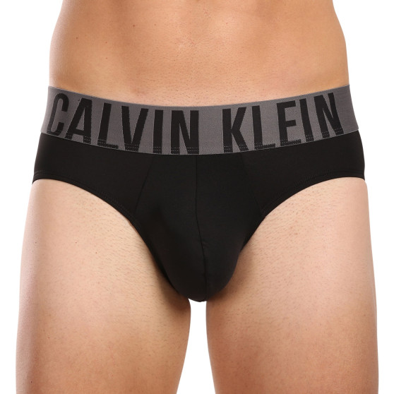 3PACK slipy męskie Calvin Klein czarny (NB3610A-MDJ)