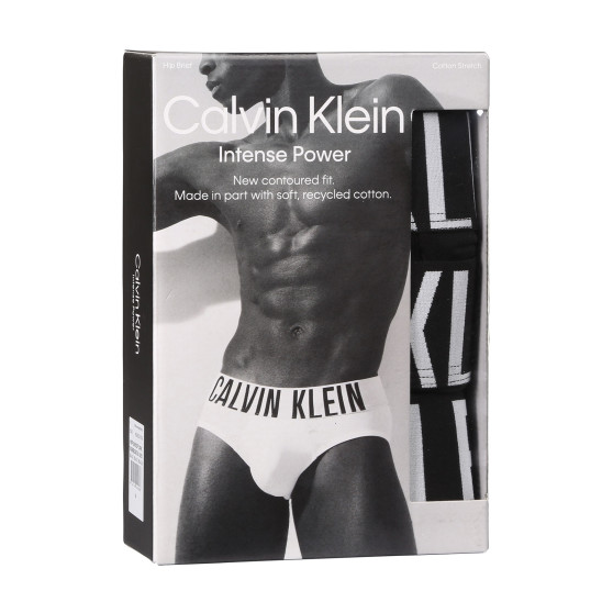 3PACK slipy męskie Calvin Klein czarny (NB3607A-UB1)