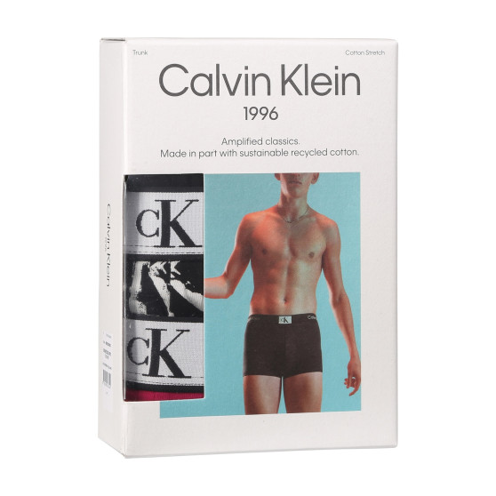 3PACK bokserki męskie Calvin Klein wielokolorowe (NB3528E-MRS)
