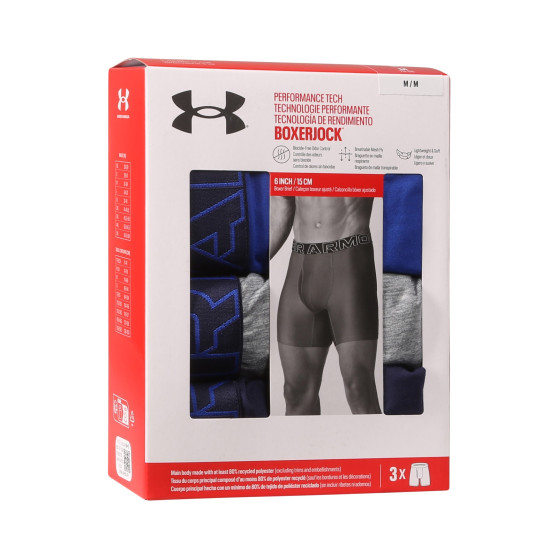 3PACK bokserki męskie Under Armour wielokolorowe (1383878 400)