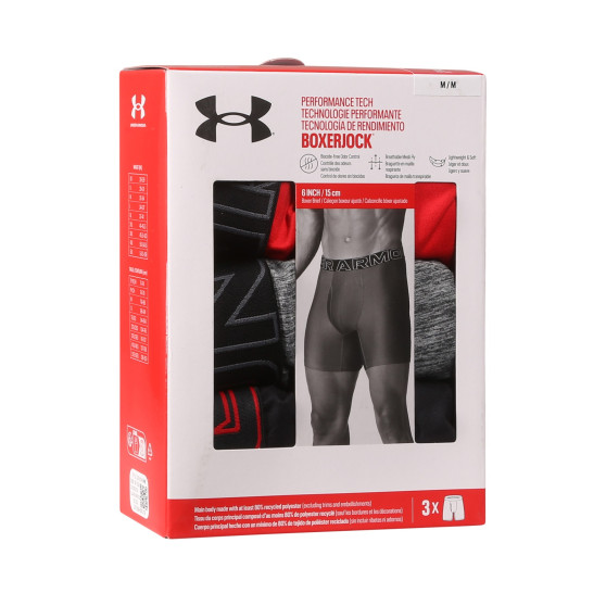 3PACK bokserki męskie Under Armour wielokolorowe (1383878 600)