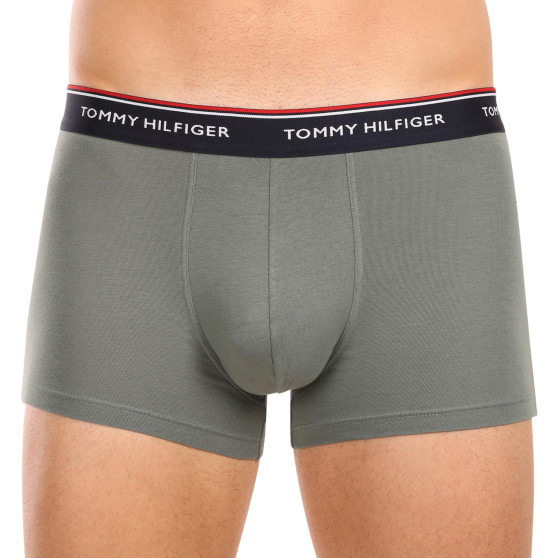 3PACK bokserki męskie Tommy Hilfiger wielokolorowe (1U87903842 0XV)