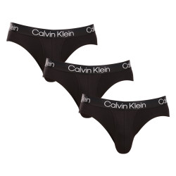 3PACK slipy męskie Calvin Klein czarny (NB2969A-7VI)