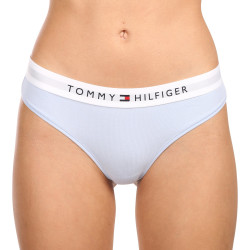 Stringi damskie Tommy Hilfiger niebieski (UW0UW04146 C1O)